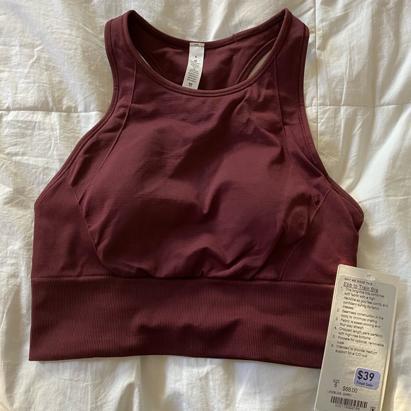 lululemon athletica Other - Lululemon Ebb to Train Sports Bra - NWT - size 6